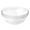 Clear Plastic Serving Bowls, 150 Oz 4 pk, Round Large Disposable Party Bowls